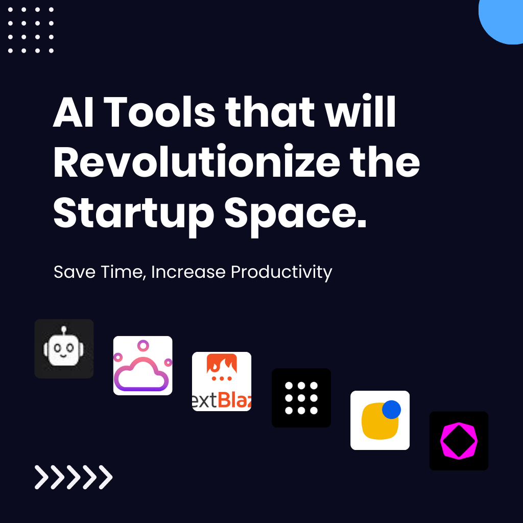 Explore the top AI tools that can transform your startup's success. Enhance your operations and optimize your business with these revolutionary technologies.