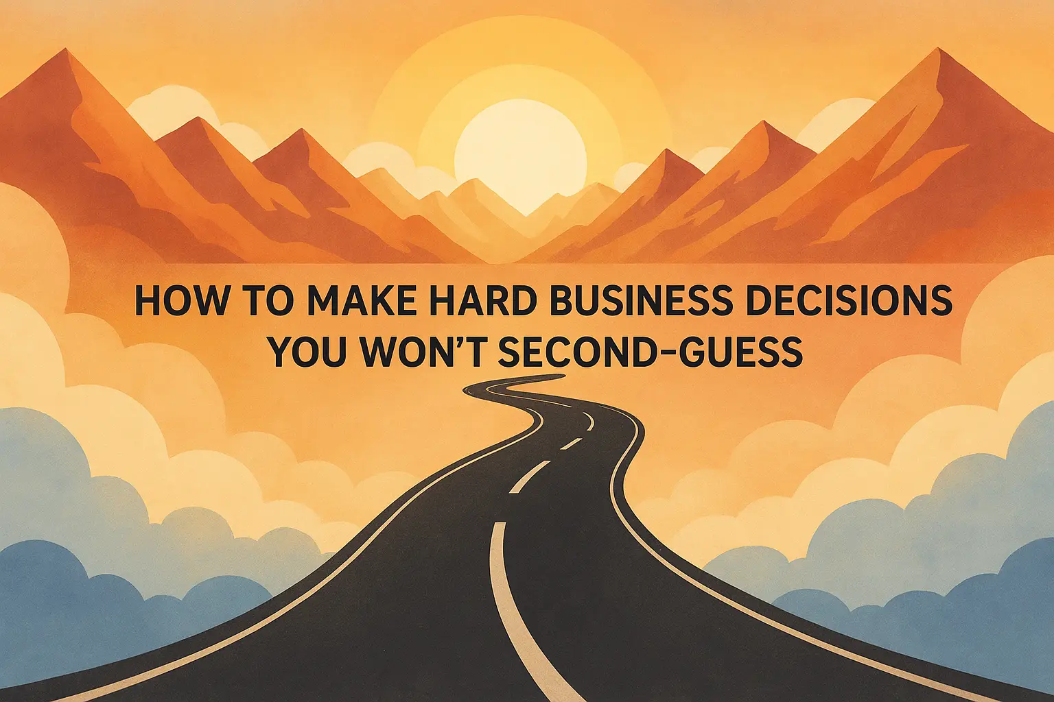 How to Make Hard Business Decisions You Won’t Second-Guess
